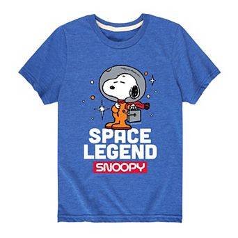 Boys 8-20 Peanuts Space Legend Snoopy Graphic Tee