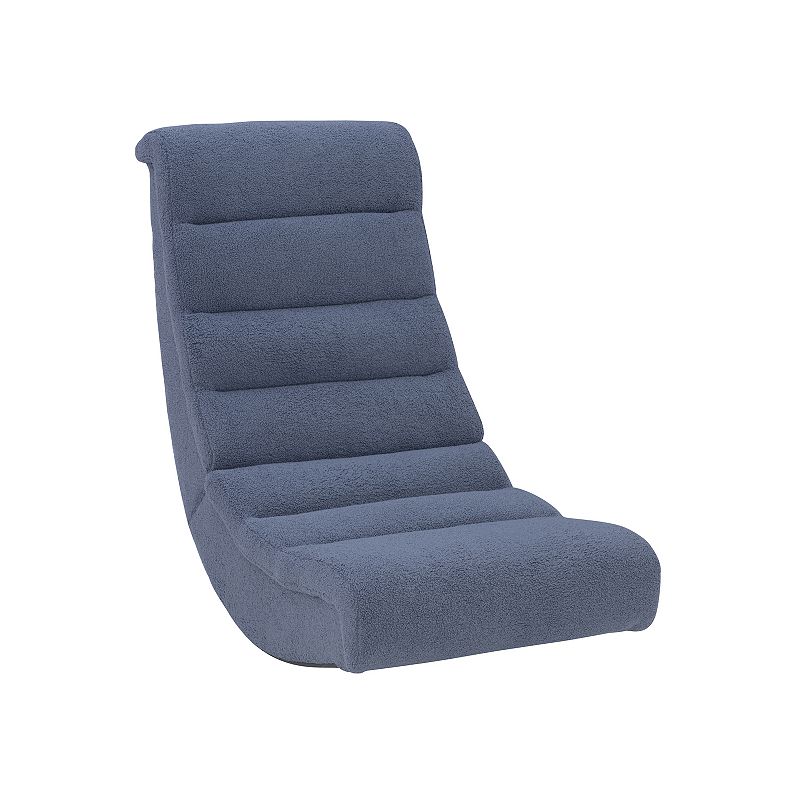 65116568 Linon Jasper Rocking Gaming Chair, Blue sku 65116568