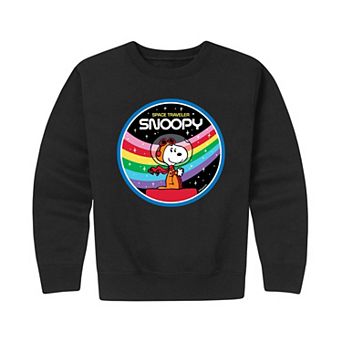 Boys 8-20 Peanuts Rainbow Snoopy Crew Fleece Sweatshirt
