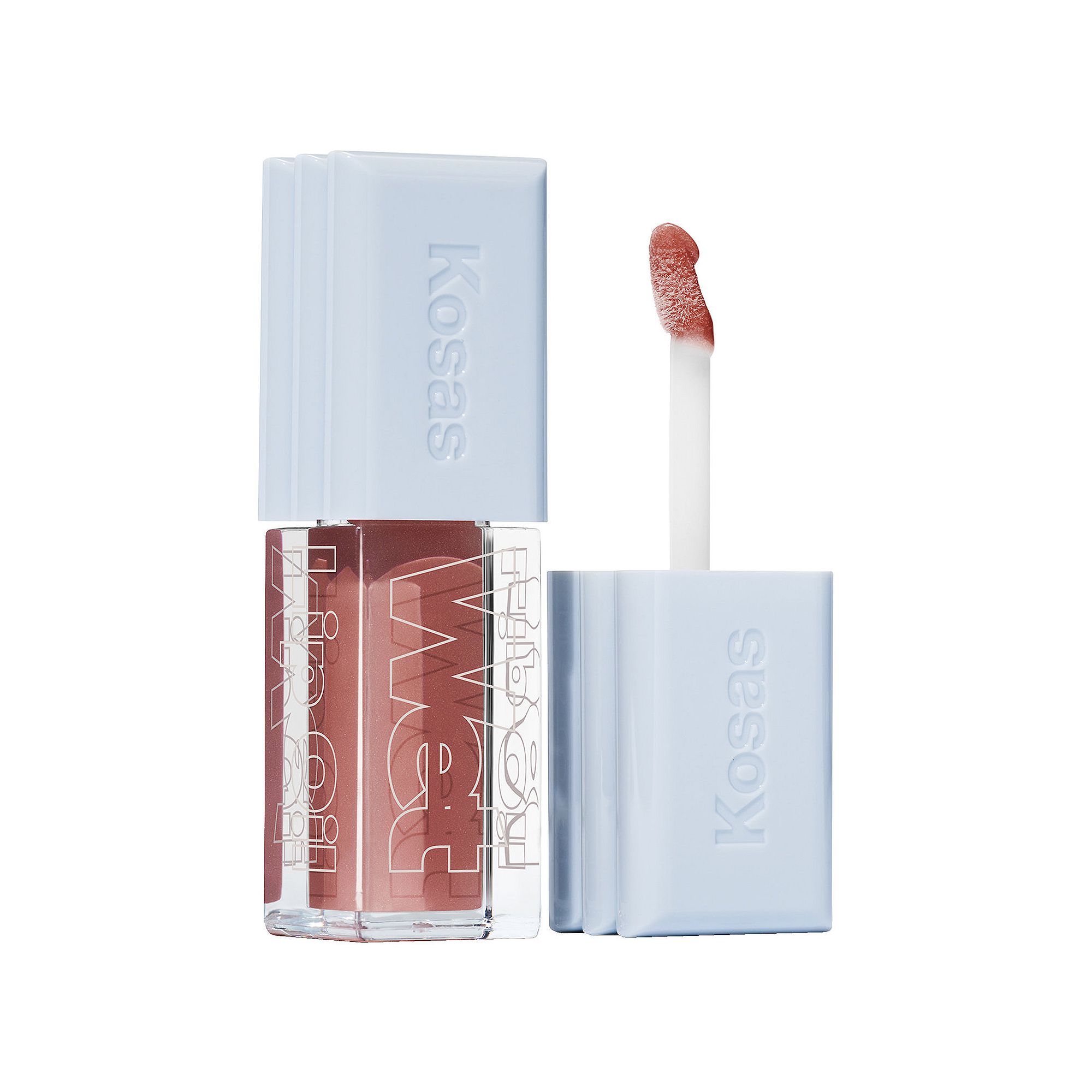 Kosas Wet Lip Oil Plumping Peptide Lip Treatment Gloss, Size: .15Oz, Unbutt