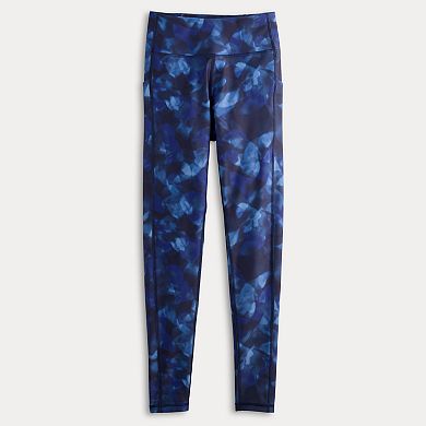 Petite Tek Gear® Ultrastretch High-Waisted 7/8 Leggings with Side Pockets