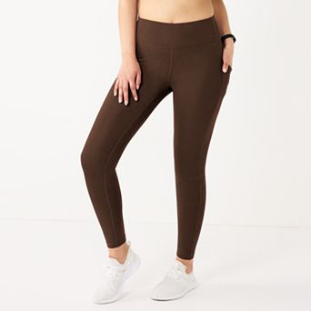 Petite Tek Gear® Ultrastretch High-Waisted 7/8 Leggings with Side Pockets