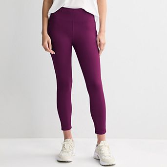 Petite Tek Gear® Ultrastretch High-Waisted 7/8 Leggings with Side Pockets