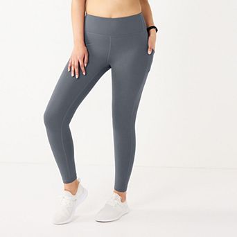 Petite Tek Gear® Ultrastretch High-Waisted 7/8 Leggings with Side Pockets