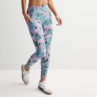 Petite Tek Gear® Ultrastretch High-Waisted 7/8 Leggings with Side Pockets