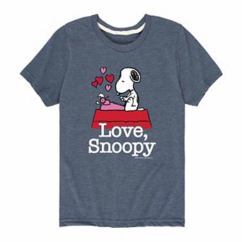 Boys 8-20 Peanuts Love Snoopy Graphic Tee