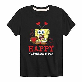 Boys 8-20 SpongeBob SquarePants Valentine's Day Graphic Tee