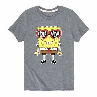 Boys 8-20 SpongeBob SquarePants Love You Graphic Tee