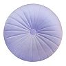 The Big One Velvet Round Throw Pillow