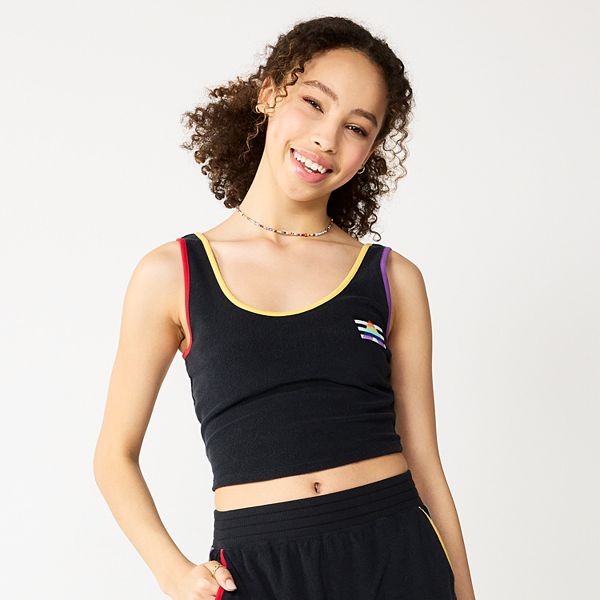 Kohls cropped hot sale tank tops