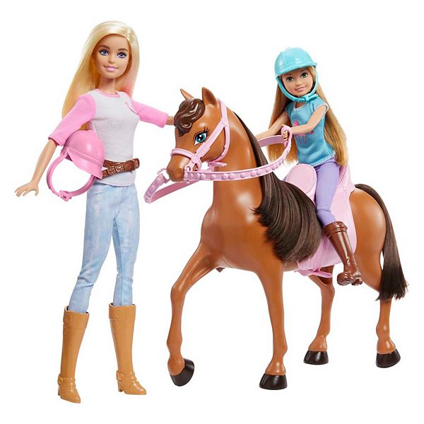 Barbie® Horse Riding Dolls and Horse Playset