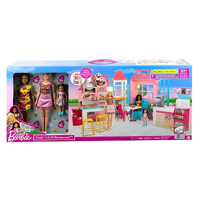 Barbie restaurant playset hotsell