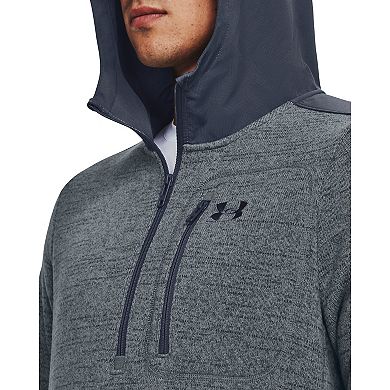 Men's Under Armour Specialist Grid Fleece Quarter-Zip Hoodie