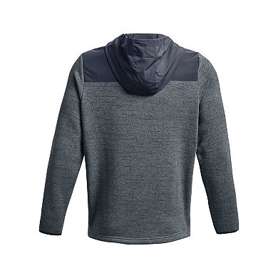 Men's Under Armour Specialist Grid Fleece Quarter-Zip Hoodie
