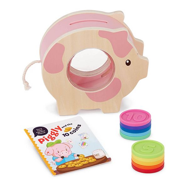 Battat Save & Count Piggy Bank Learning Toy