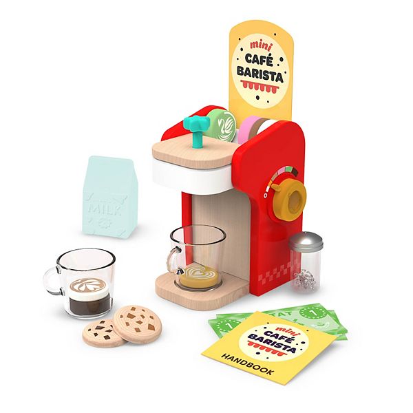 Coffee Machine Kids Toy Espresso Maker Accessories Barista Play Pretend  Tool Set