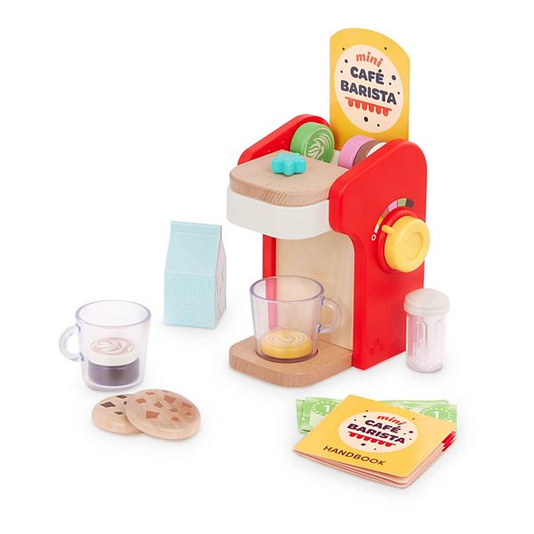 Coffee Machine Kids Toy Espresso Maker Accessories Barista Play Pretend  Tool Set