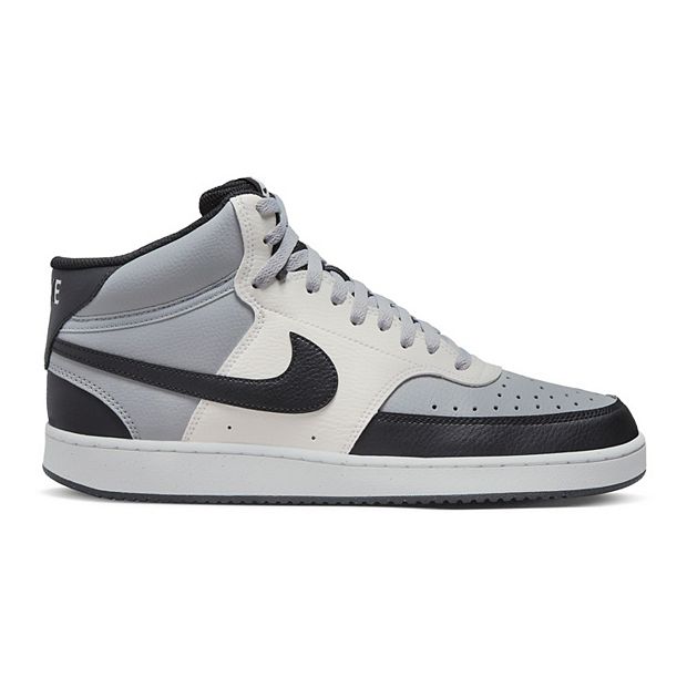 Nike Court Vision Trainers In White & Green for Men