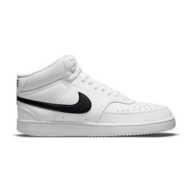 Nike Court Vision Next Nature Men\'s Mid-Top Shoes Size 10.5 Black/White Amazon.com | Nike Men main image 2