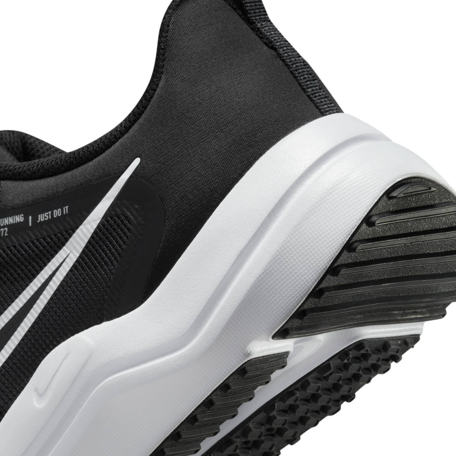 COPY - Nike Downshifter 12 Men\'s Road Running Shoes 10.5 Nike Downshifter 12 Black White for Sale | Authenticity  main image 2