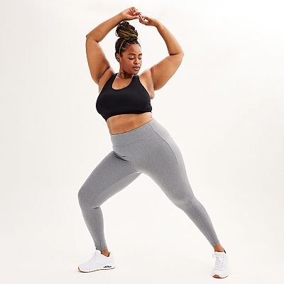 Plus size yoga pants with side pockets best sale