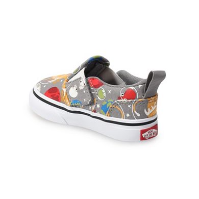 Vans® Asher V Glow Fish Baby / Toddler Boys' Slip-On Shoes