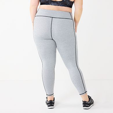 Plus Size Tek Gear® Ultrastretch High-Waisted Side Pocket 7/8 Leggings