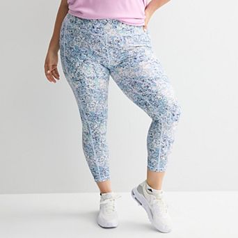 Plus Size Tek Gear® Ultrastretch High-Waisted Side Pocket 7/8 Leggings