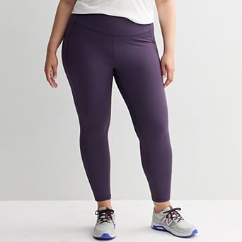 Plus Size Tek Gear® Ultrastretch High-Waisted Side Pocket 7/8 Leggings