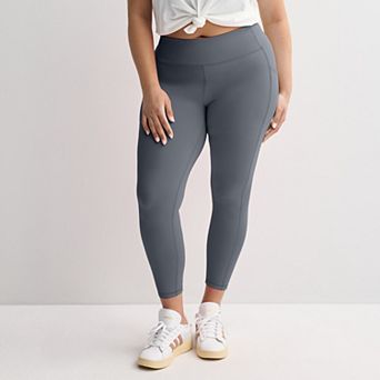 Plus Size Tek Gear® Ultrastretch High-Waisted Side Pocket 7/8 Leggings