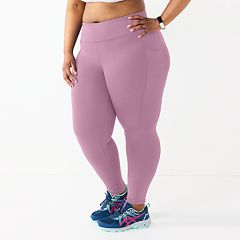 Tek Gear Sweatpants Womens 2X Purple Fit & Flare Velour Athleisure Mid-Rise