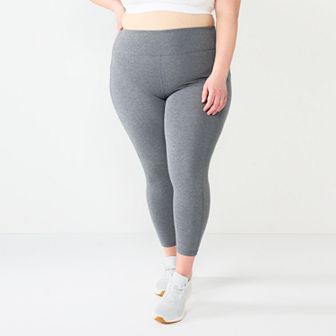 Plus Size Tek Gear® Ultrastretch High-Waisted Side Pocket 7/8 Leggings