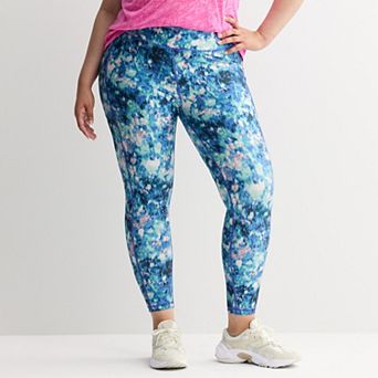 Plus Size Tek Gear® Ultrastretch High-Waisted Side Pocket 7/8 Leggings