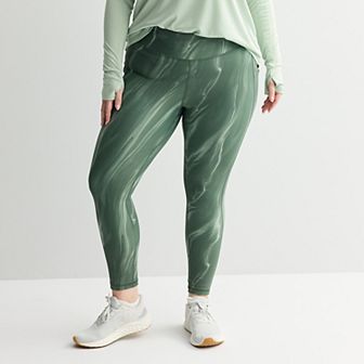 Plus Size Tek Gear® Ultrastretch High-Waisted Side Pocket 7/8 Leggings