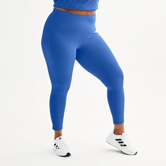 Plus Size Tek Gear® Ultrastretch High-Waisted Side Pocket 7/8 Leggings
