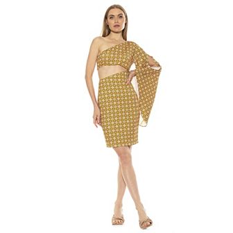 Women's ALEXIA ADMOR Reese One Shoulder Cutout Dress