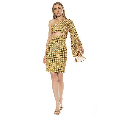 Women's ALEXIA ADMOR Reese One Shoulder Cutout Dress