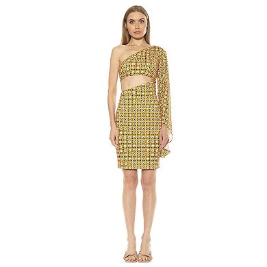 Women's ALEXIA ADMOR Reese One Shoulder Cutout Dress