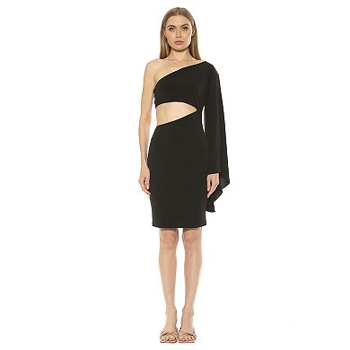 Women's ALEXIA ADMOR Reese One Shoulder Cutout Dress