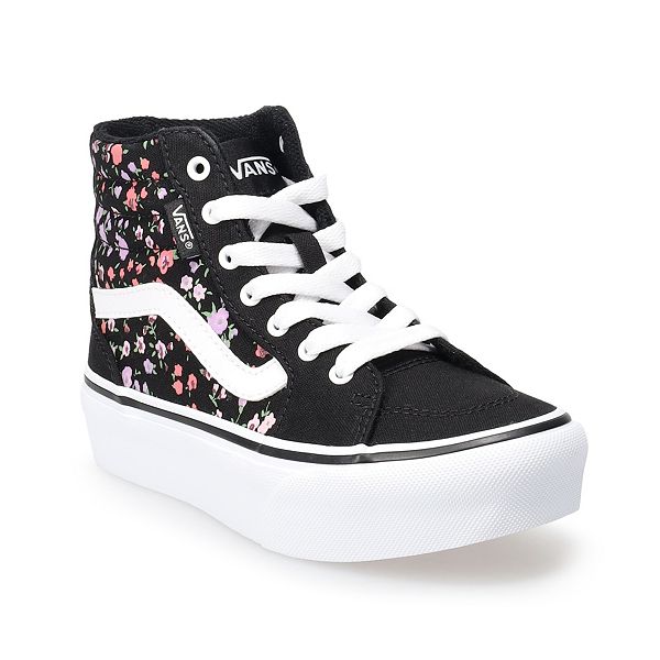 Girls vans high store tops