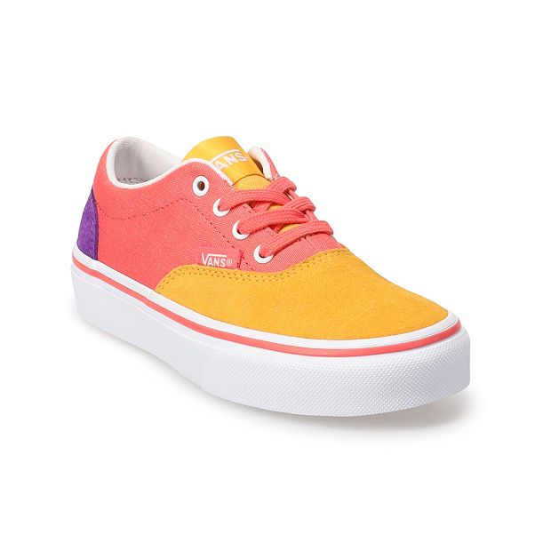 Color block vans kids best sale