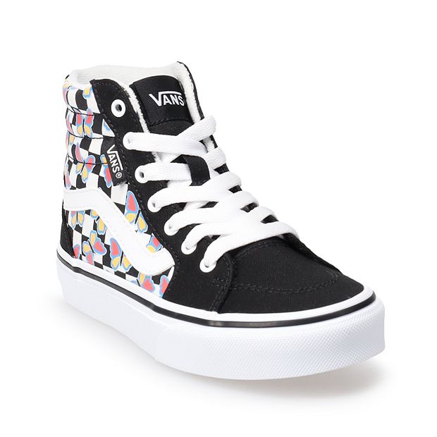 High top vans 2025 shoes for girls