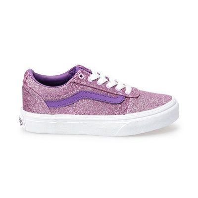 Glitter purple vans hotsell