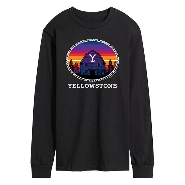 Men's Yellowstone Y Brand Sunset LS
