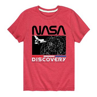 Boys 8-20 NASA Discovery Returns Graphic Tee