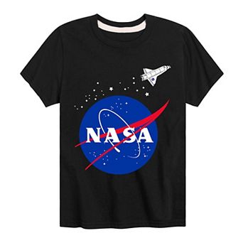 Boys 8-20 NASA Space Ship Graphic Tee