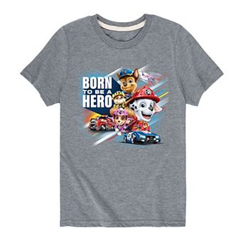 Boys 8-20 Paw Patrol Born To Be A Hero Graphic Tee