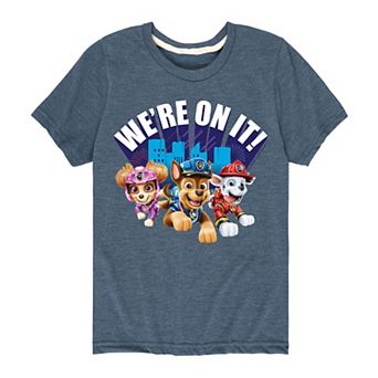 Boys 8-20 Paw Patrol Were On It Graphic Tee