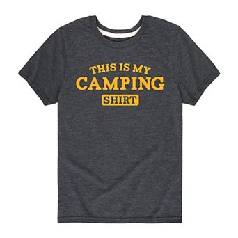 Boys 8-20 This Is My Camping Shirt Graphic Tee