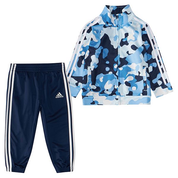Baby Boy adidas Tricot Camo Track Jacket & Jogger Pants Set Set